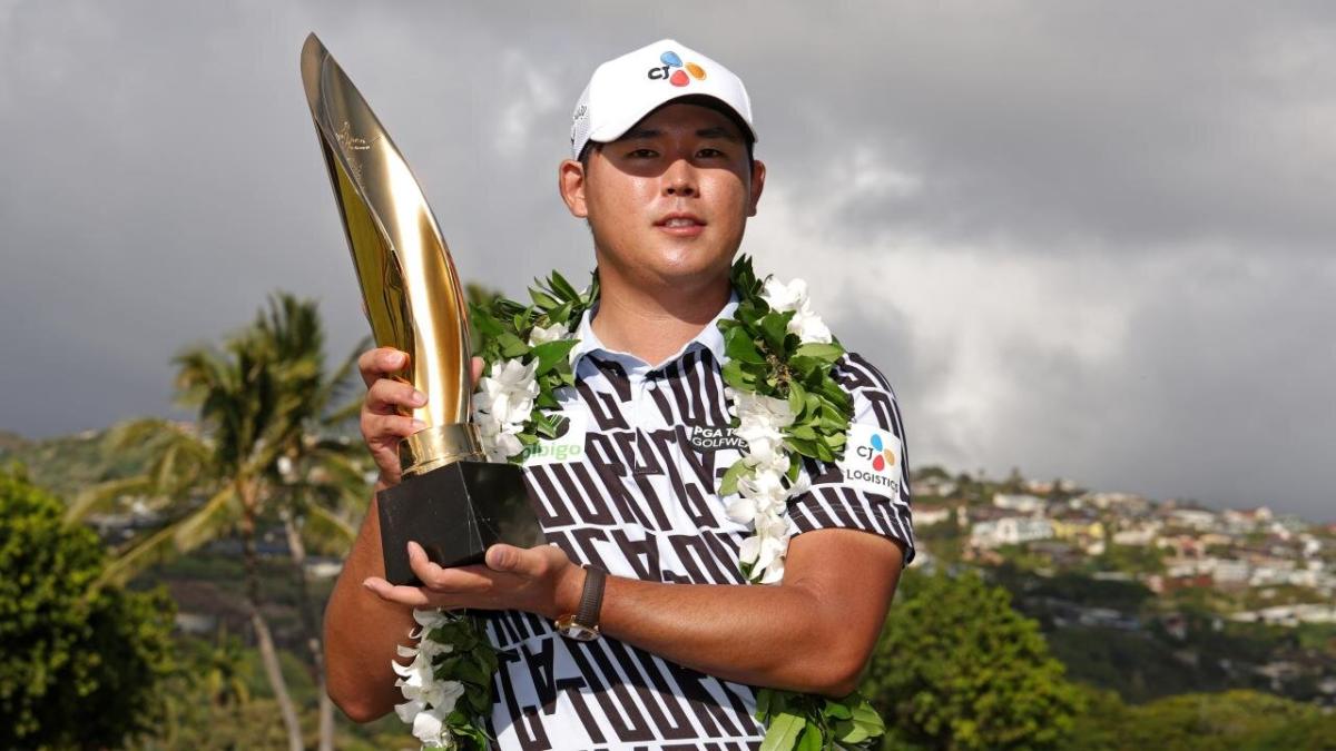 Golfer Si Woo Kim